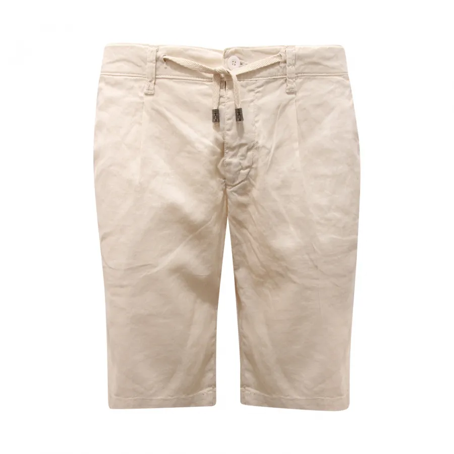 8359AU BERMUDA UOMO MARTIN ZELO MAN LINEN SHORTS