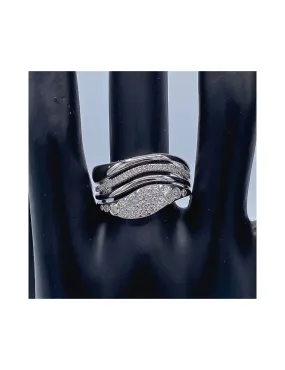 Anello In oro bianco e Brillanti