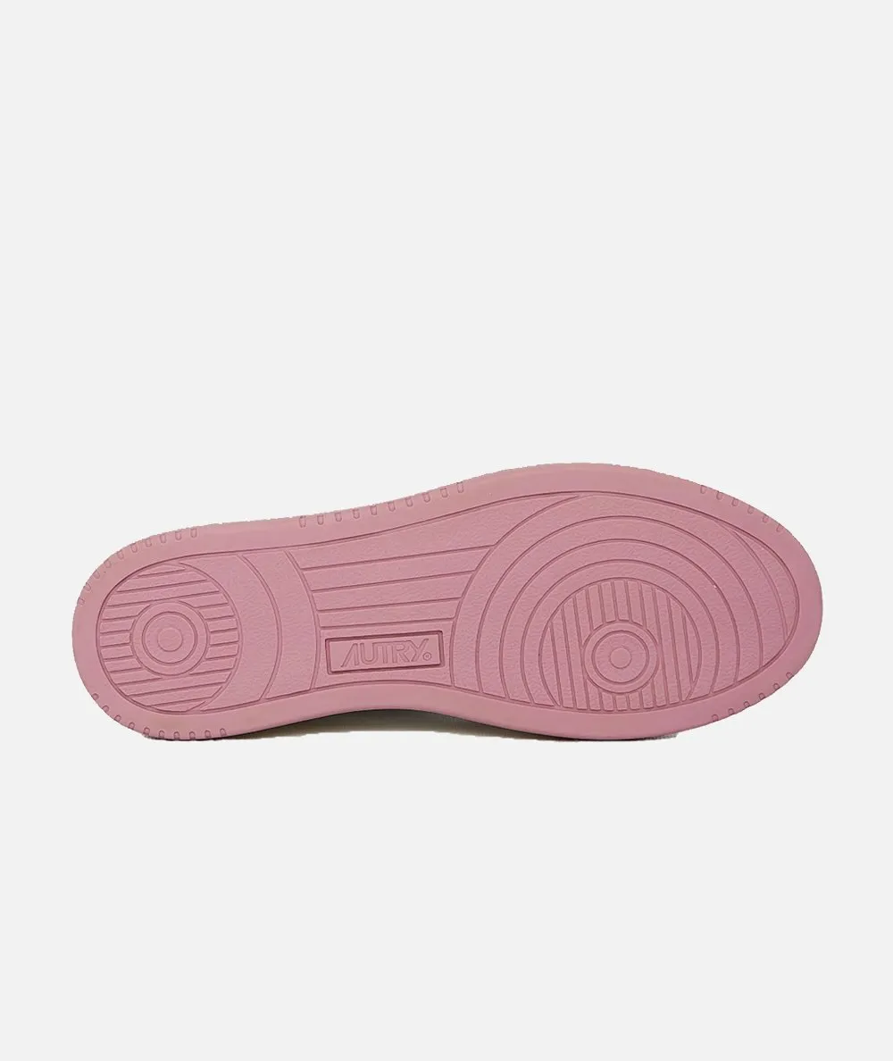 AUTRY DONNA--Sneakers Medalist Low in pelle bicolore