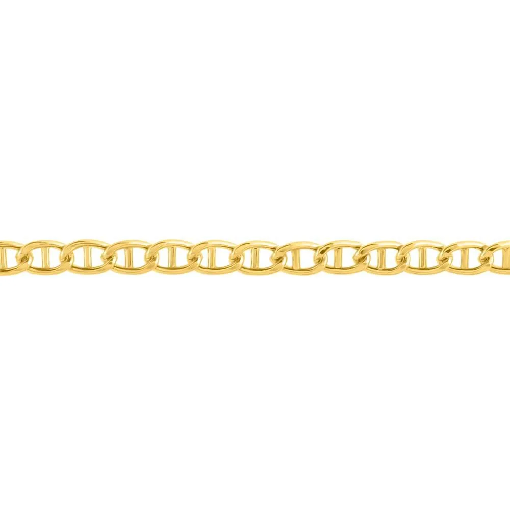 Bracciale Catena Colette Oro Giallo 375/1000 Maglia Traversino 18 cm 1421506