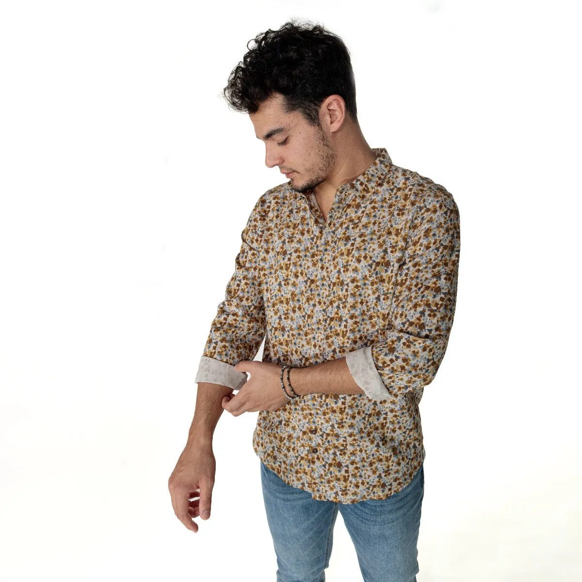 CAMICIA BERNA SABBIA 22324580  