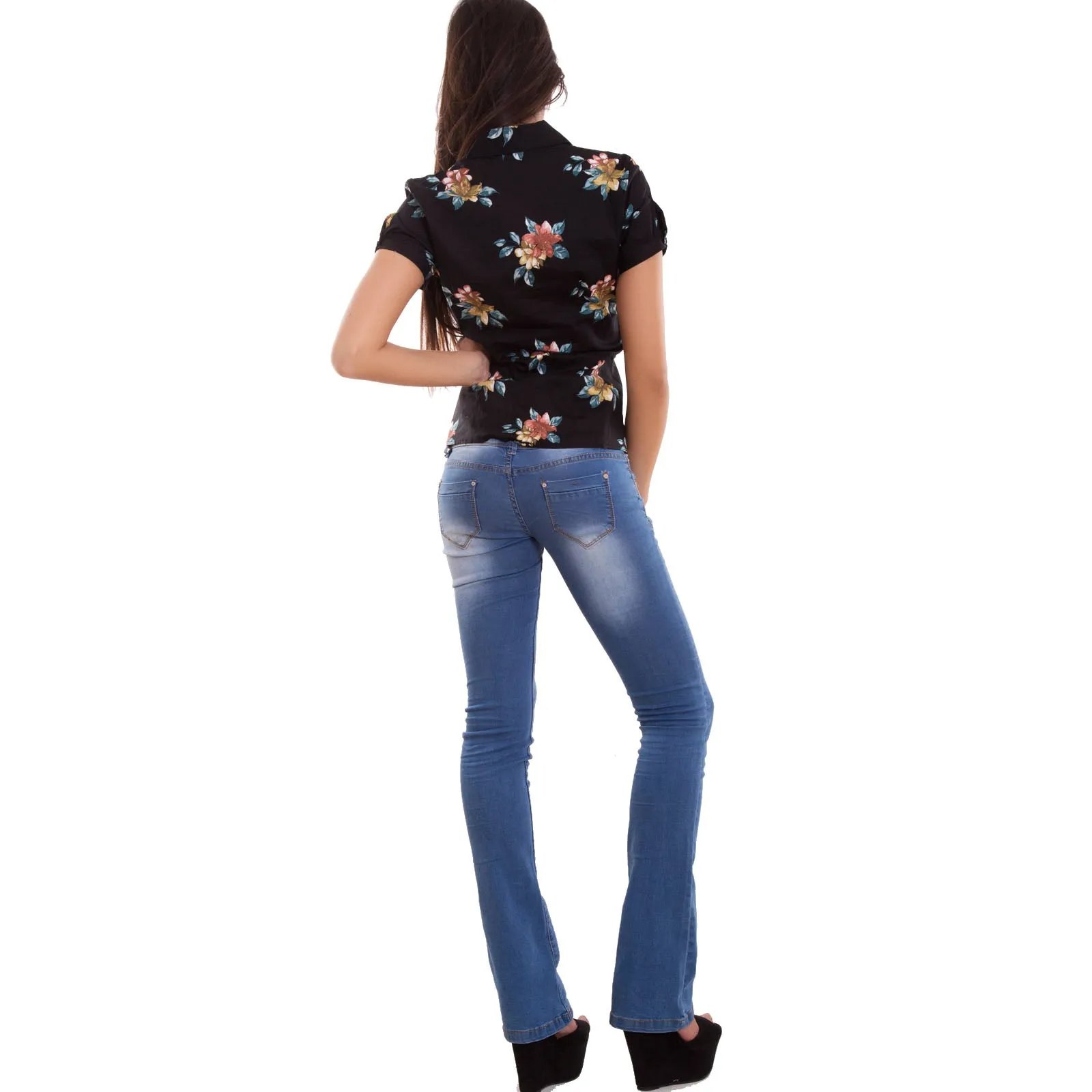 Camicia donna camicetta avvitata G-2332