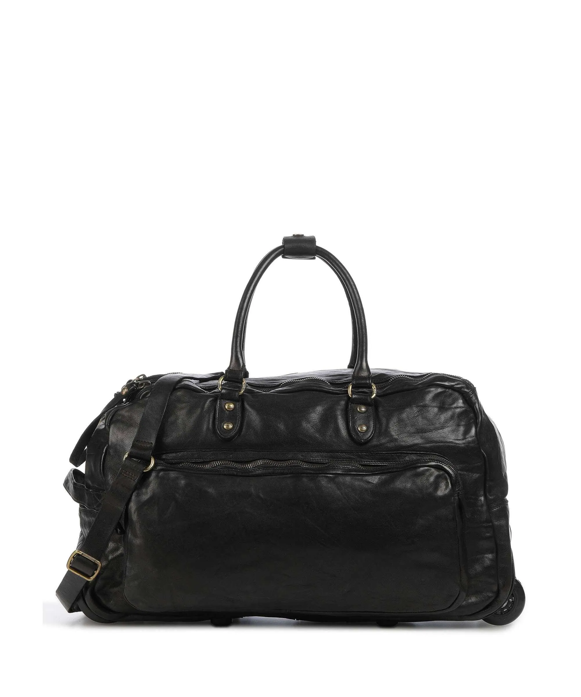  Campomaggi Borsone trolley nero 56 cm  