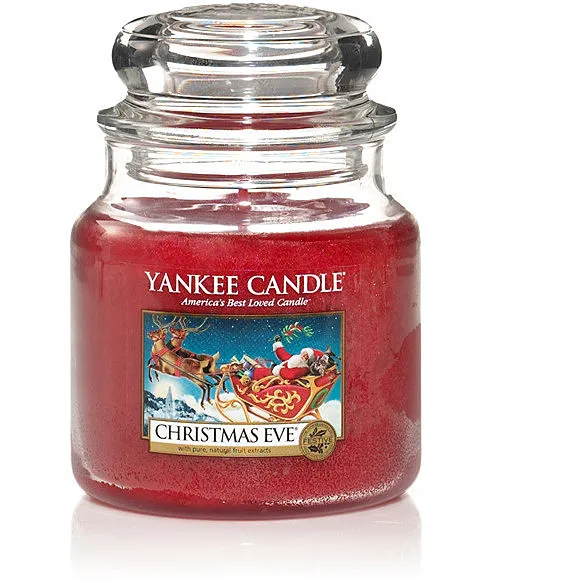 Candela Yankee Candle Giara, Media colore Rosso