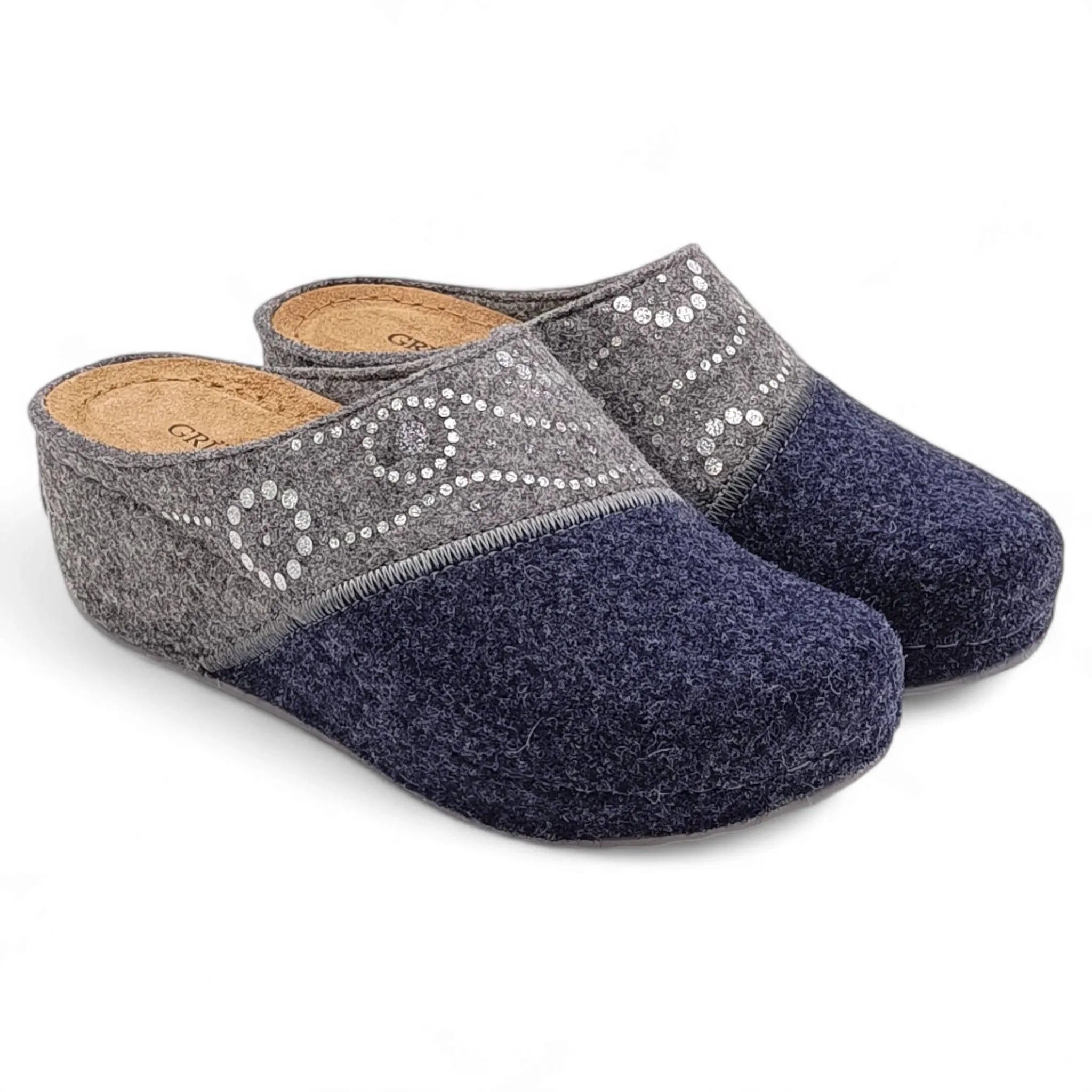 Ciabatta Donna Grunland RAPY CI2969 59 grigio navy