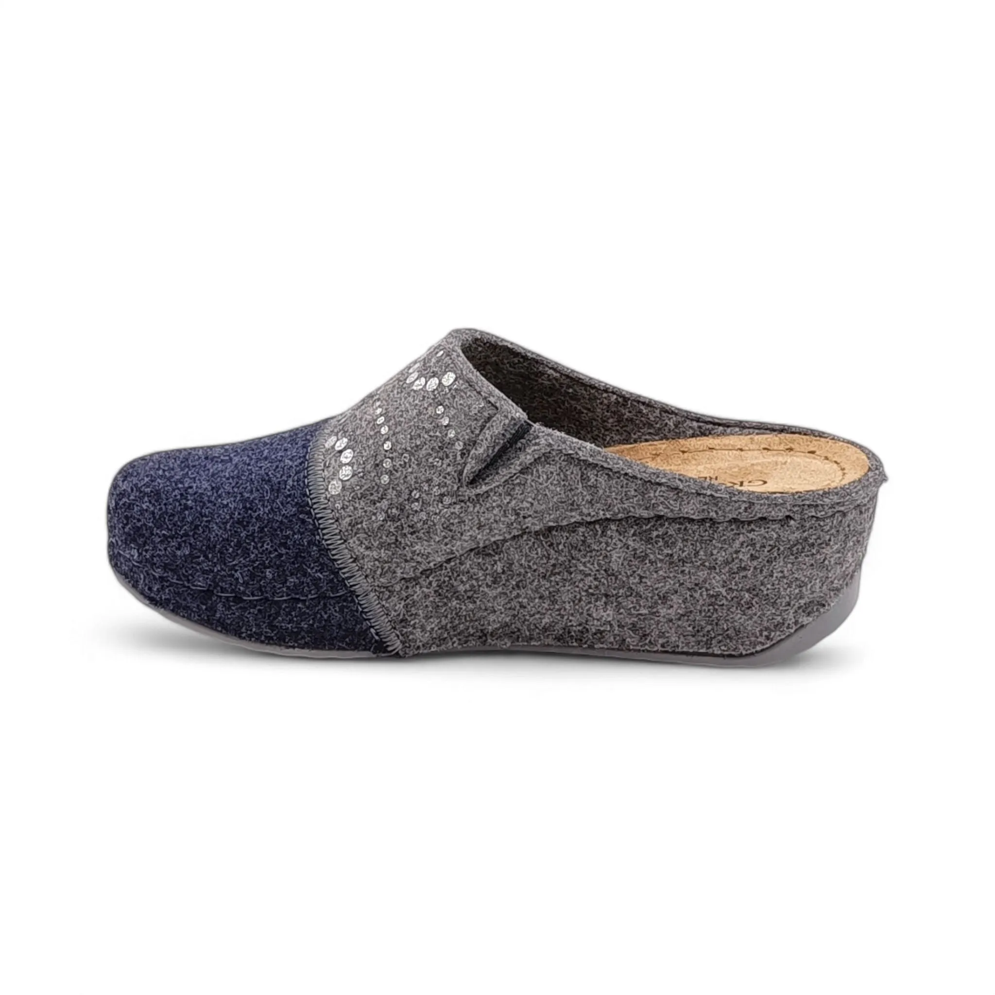 Ciabatta Donna Grunland RAPY CI2969 59 grigio navy
