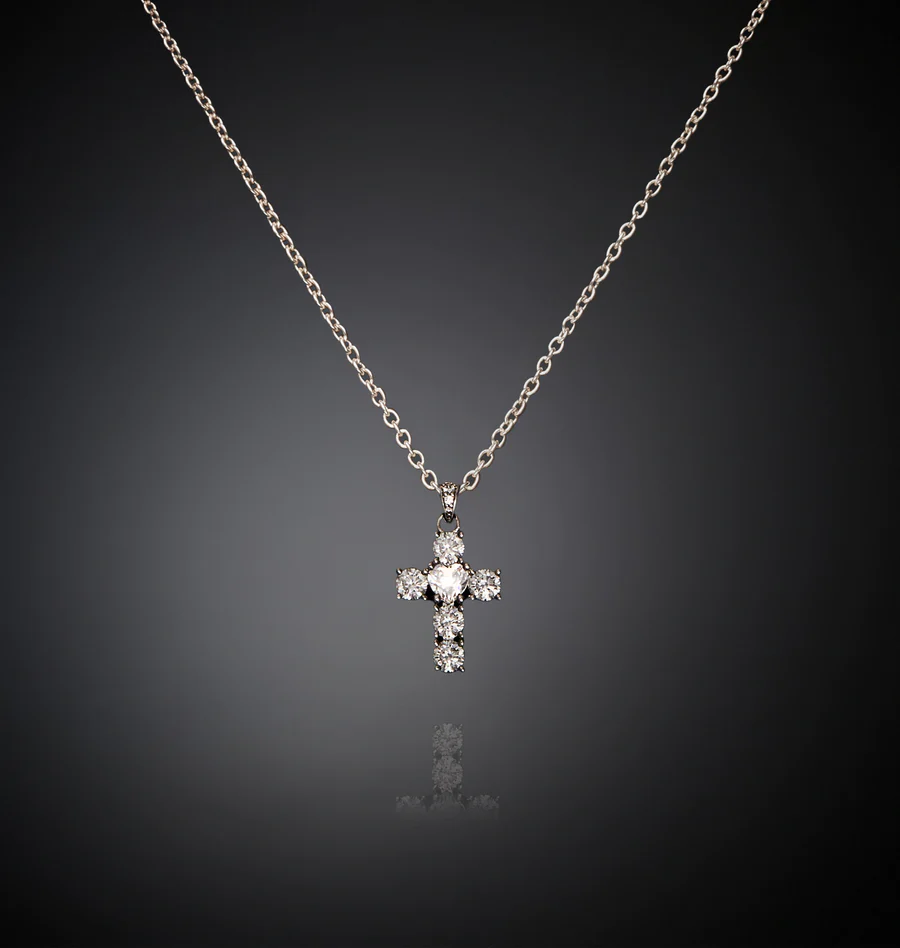 Collana Chiara Ferragni COLLANA PENDENTE BOLD CROSS SMALL  J19AWC03
