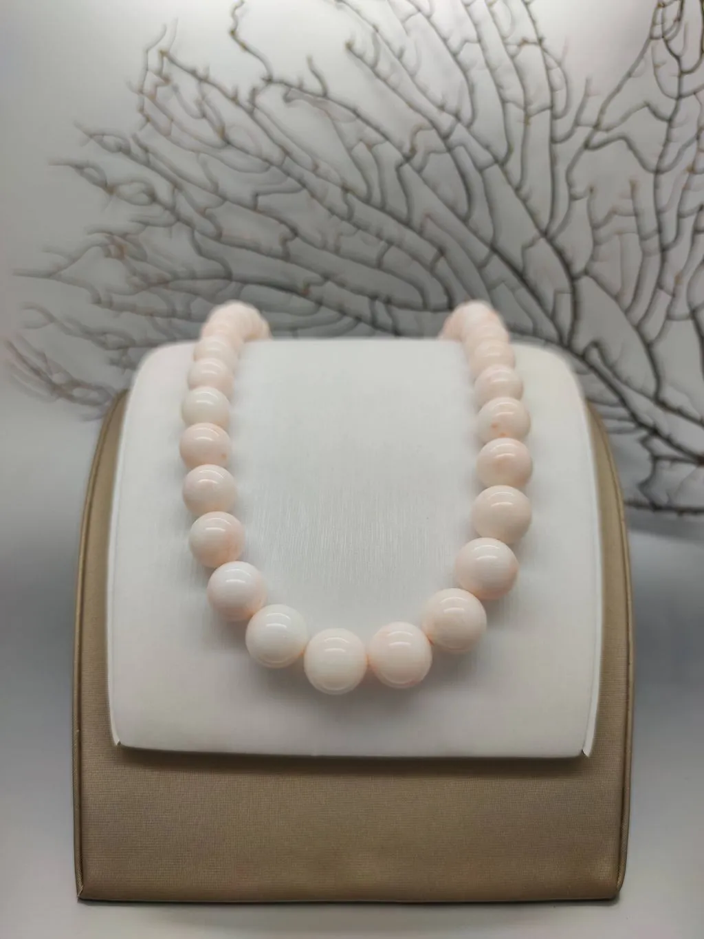 Collana di Corallo Rosa Misu