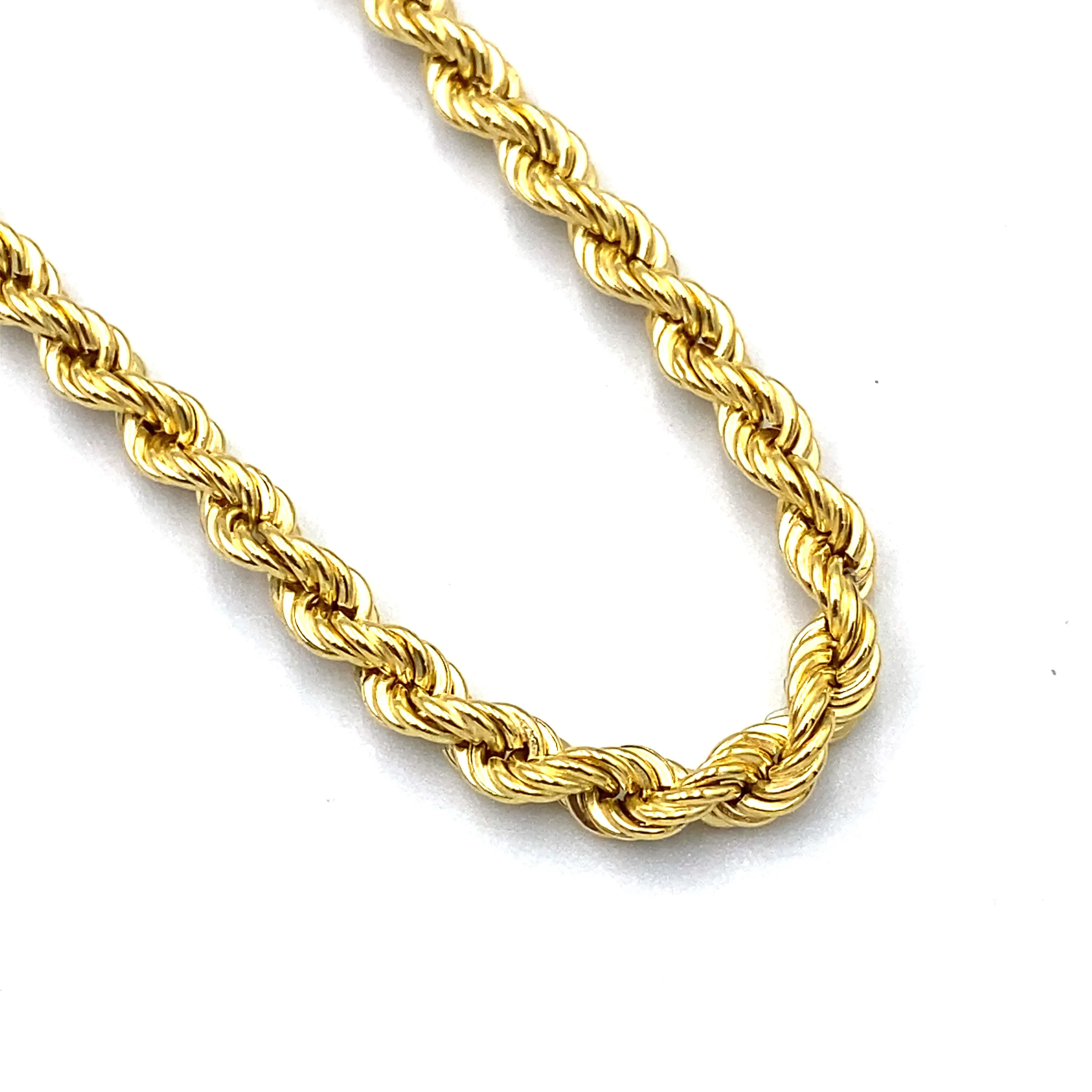 Collana Fune Oro Giallo