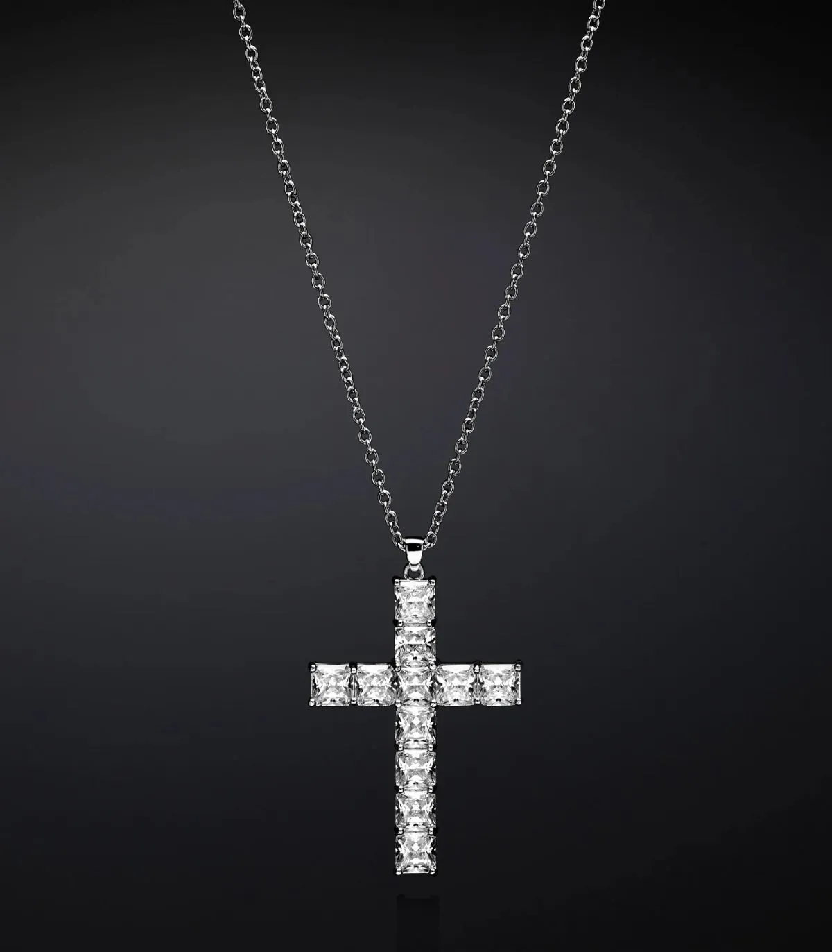 Collana Pendente Chiara Ferragni Classic Cross Big  J19AWC17