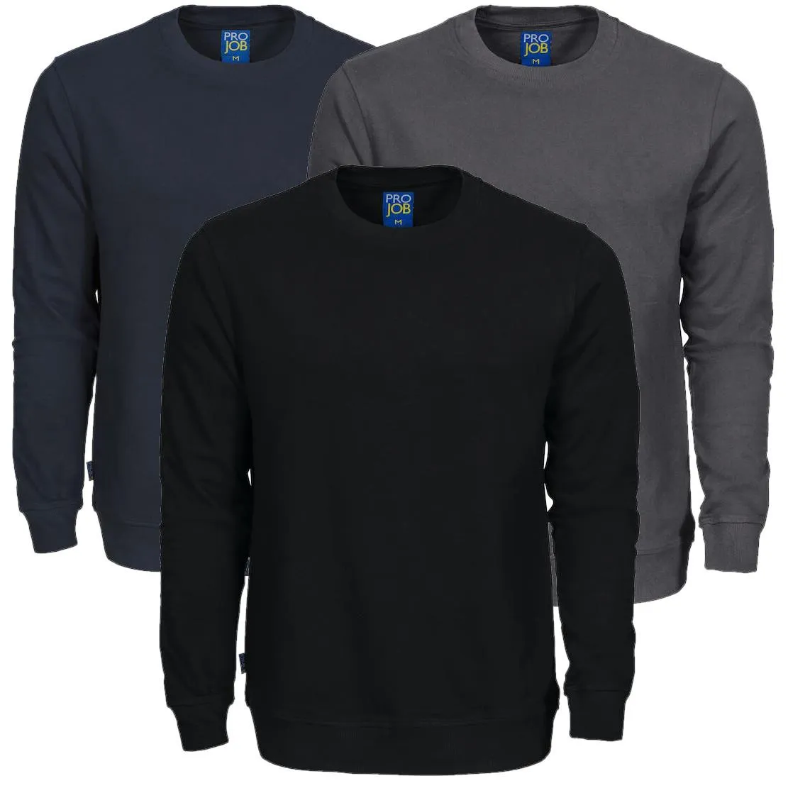 Felpa Girocollo ProJob Non Garzata Personalizzabile Abbigliamento Lavoro PS 33322-BS