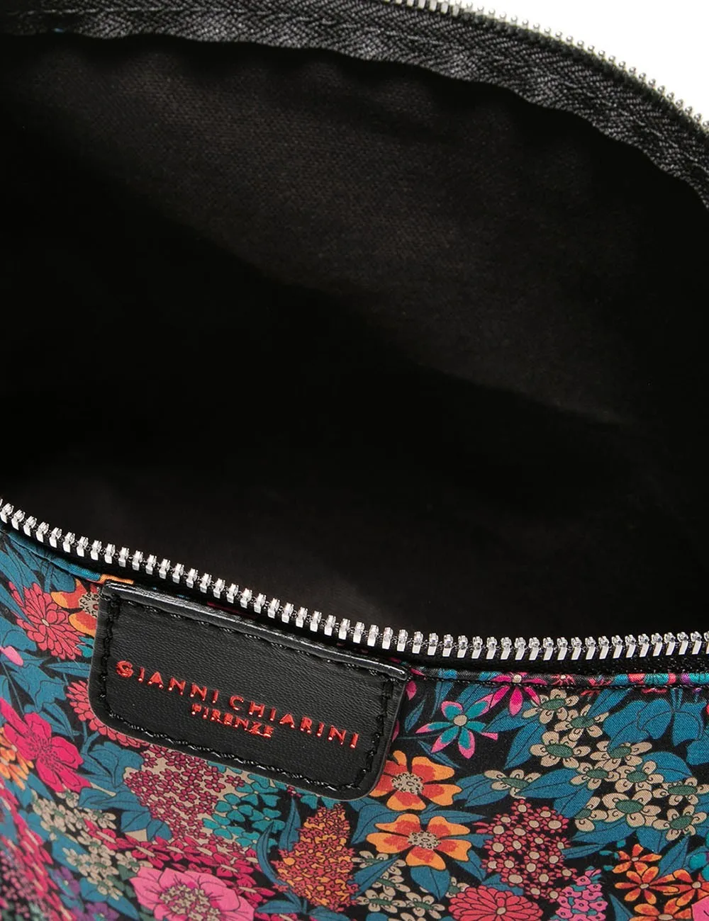 Gianni Chiarini     Svuotaborse Marcella Club Made With Liberty Fabric Ciara-Nero