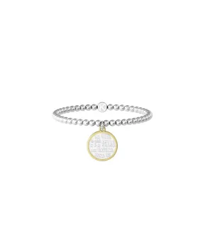 Kidult Love Bracciale Amica Vita Acciaio Oro Giallo 731923