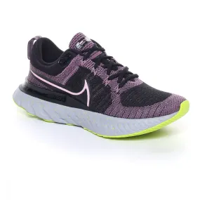 Nike React Infinity Run Flyknit 2 Donna Nero Viola