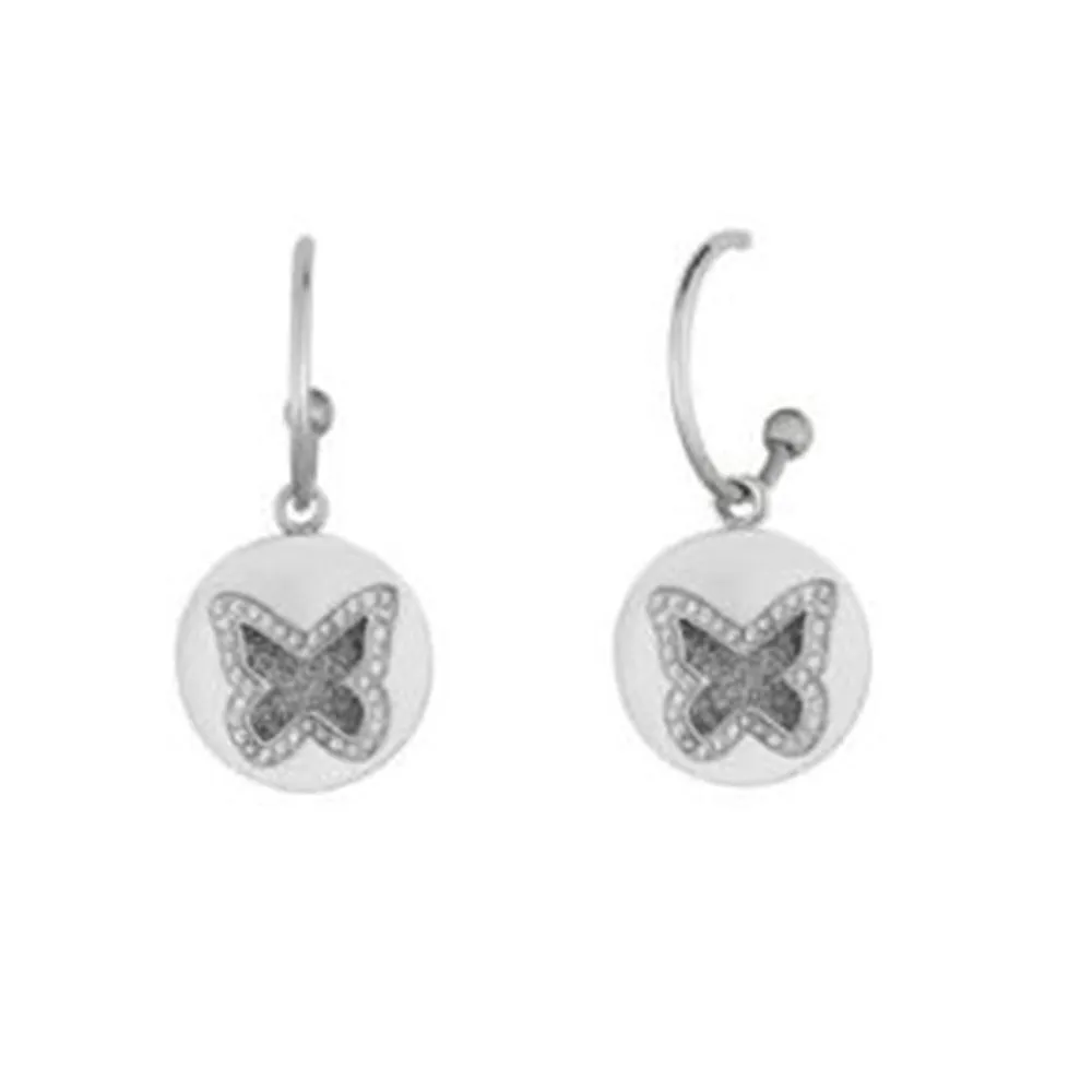 Orecchini Donna Complicity Capsule Farfalla Grigio Liu Jo Luxury