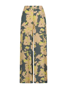Pantalone a palazzo in Ecoseta - Fant. Evening Primrose