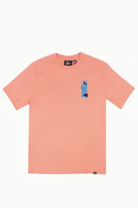 PARRA EMOTIONAL NEGLECT T-SHIRT FADED CORAL