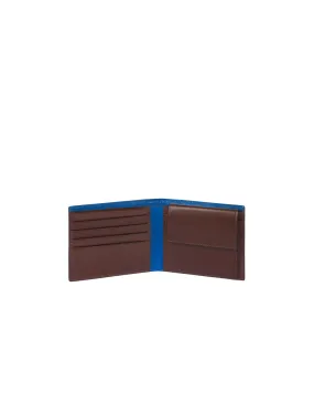 Piquadro - Portafoglio uomo in pelle con portamonete | Studioarch.com