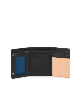 Piquadro Portafoglio uomo in pelle e tessuto - Nero - Blade - PU4455BL/N | Studioarch.com