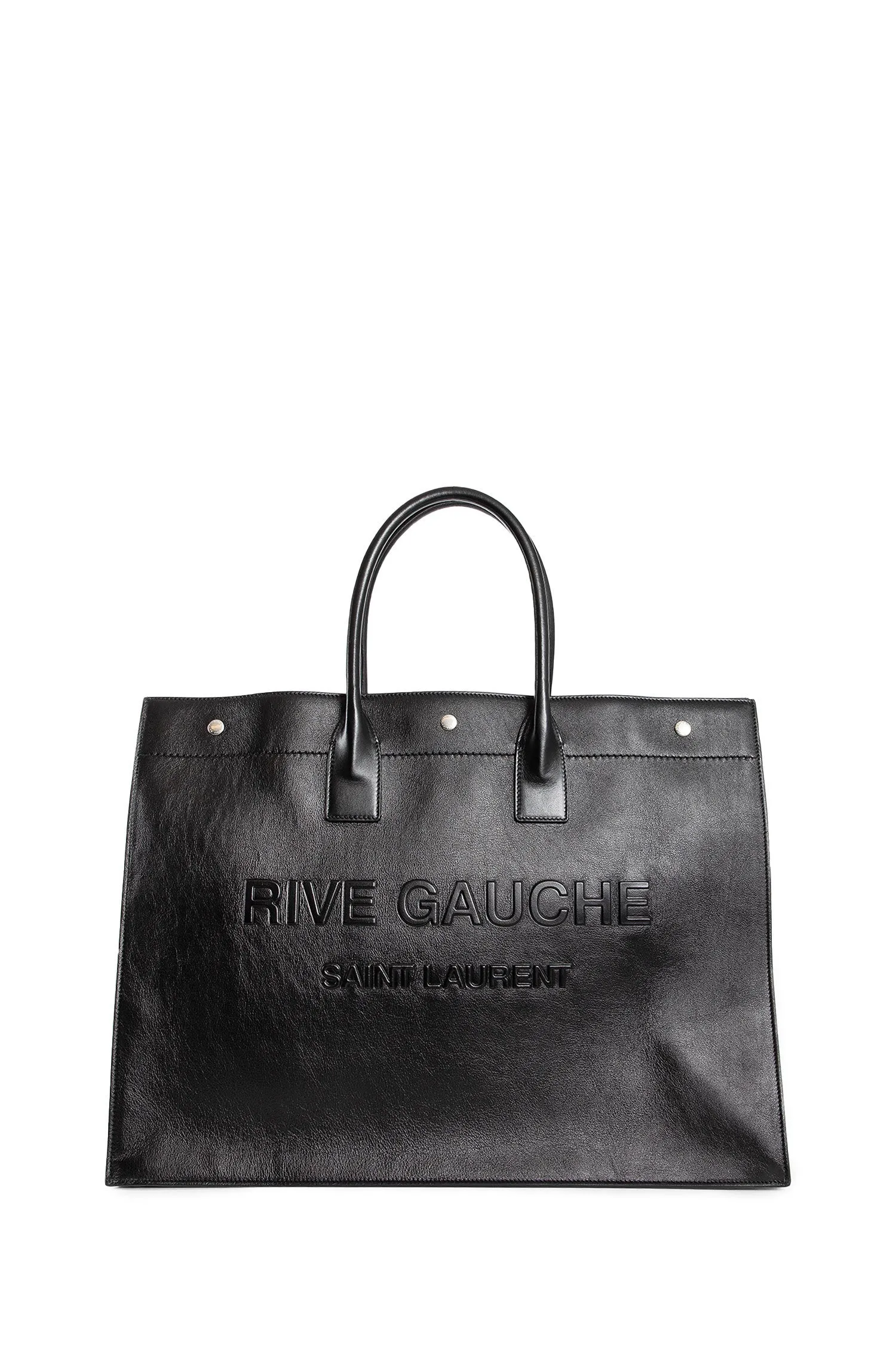 saint laurent  rive gauche large tote bag 