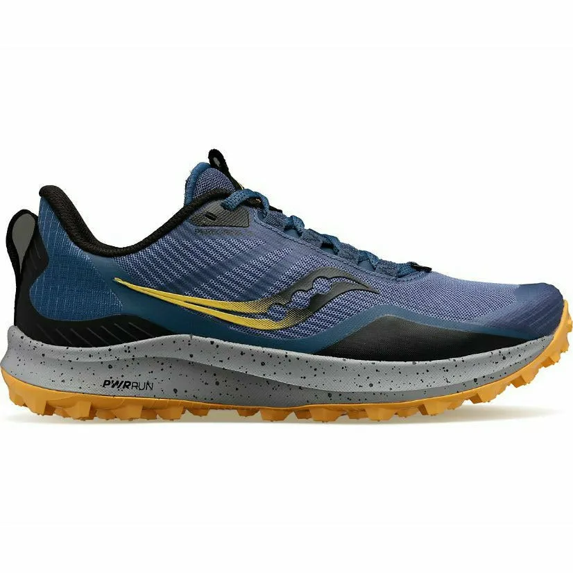 Saucony Peregrine 12 Basin/Gold Violet - Scarpa Trail Running Donna
