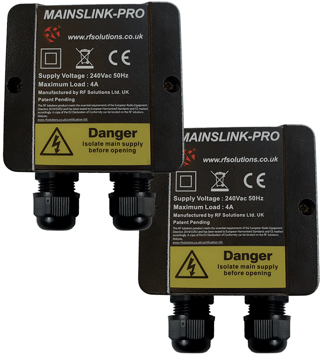 Sistema per telecomando RF Solutions MAINSLINKPRO