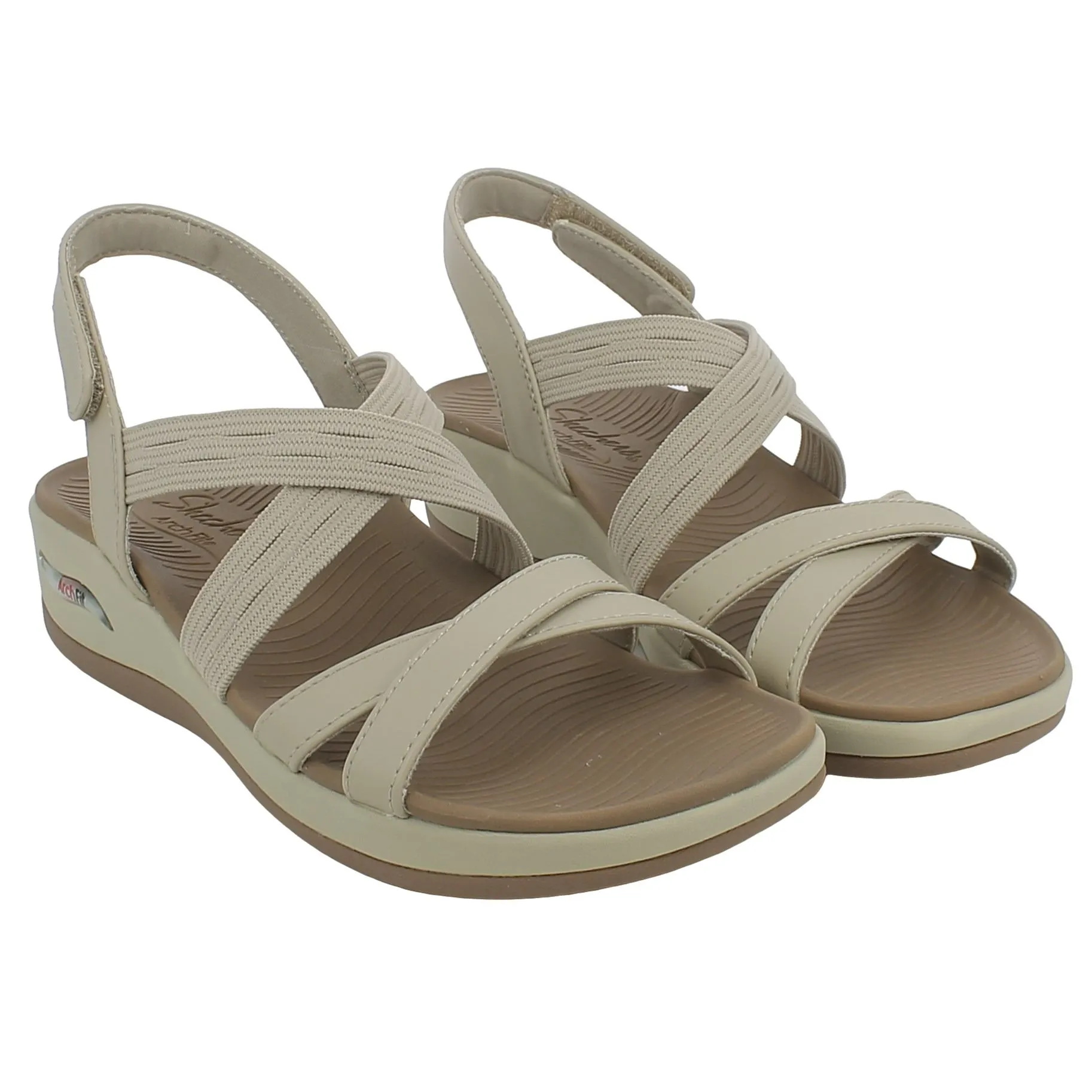 Skechers  Sandalo sportivo beige Arch Fit 
