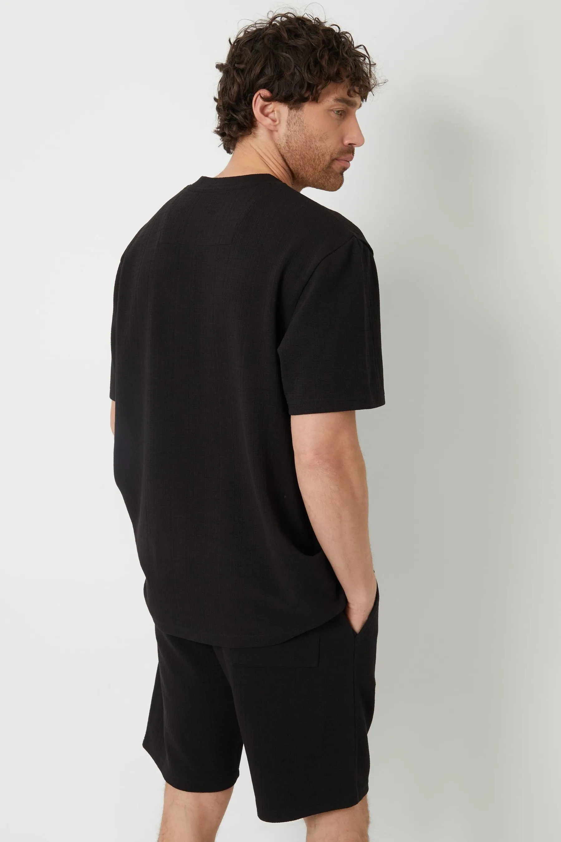 Threadbare T-shirt comoda testurizzata    