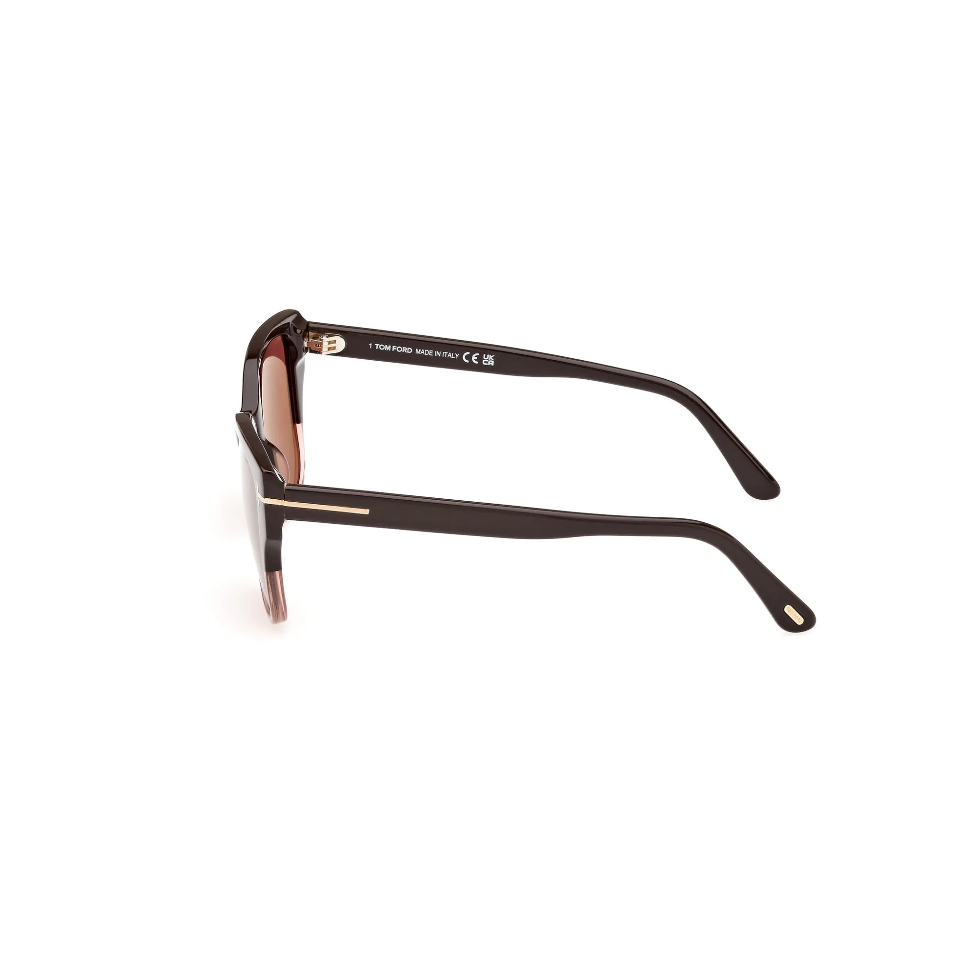   Tom Ford FT 1108 - 48Z Marrone Scuro Lucido | Occhiale Da Sole Donna 