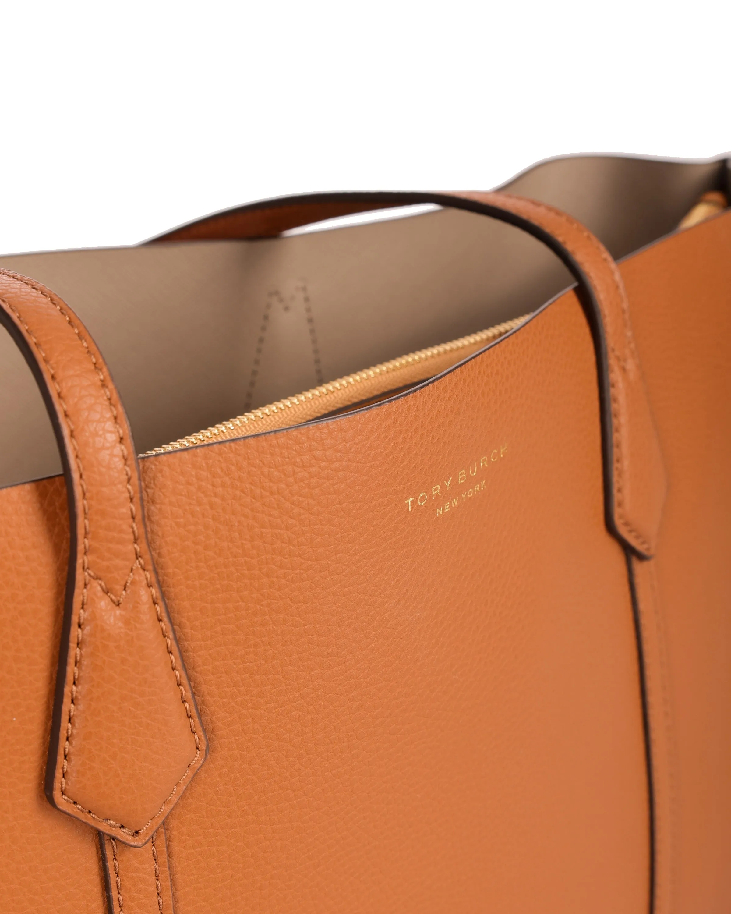 TORY BURCH PERRY LEATHER SHOULDER BAG