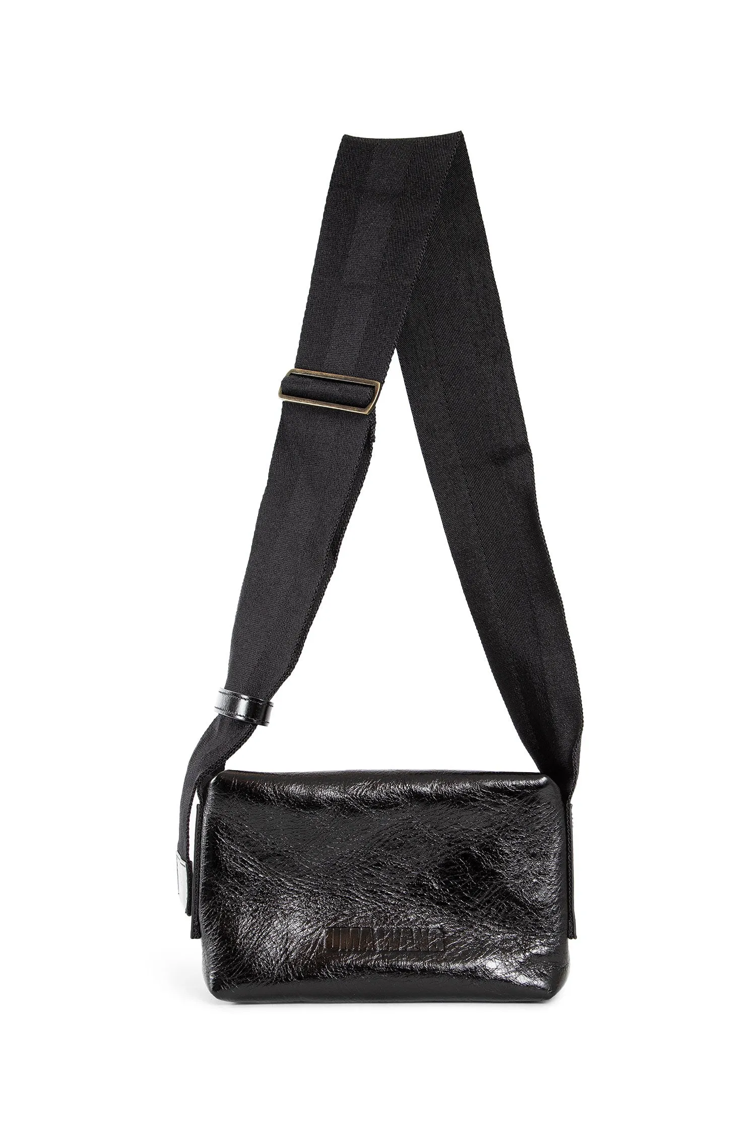 uma wang  small leather shoulder bag 